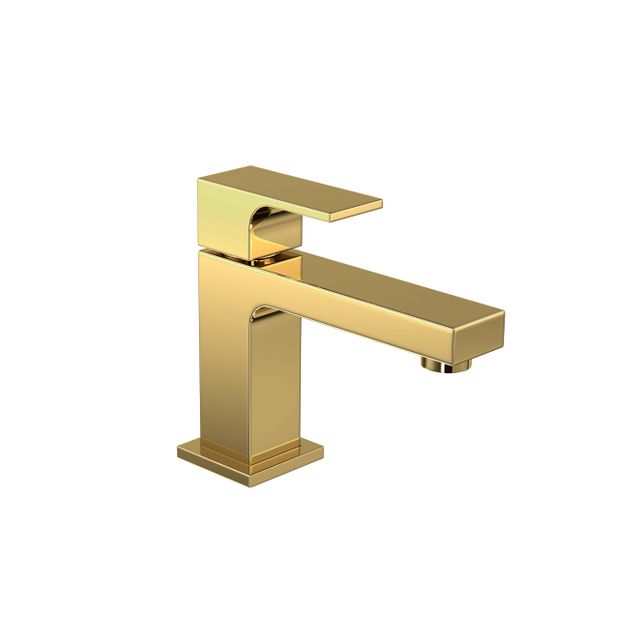 Torneira De Mesa Para Lavatório Bica Baixa Unic Gold - 1197.GL90 - Deca Torneira De Mesa Para Lavatório Bica Baixa Unic Gold - 1197.GL90 - Deca