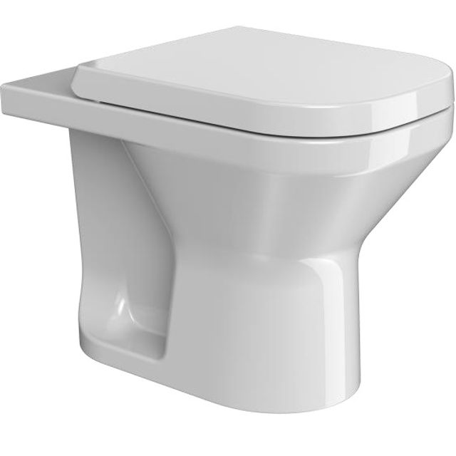 Bacia convencional com assento e kit instalação Span Flow Square - 30502BR-0 - Kohler Bacia convencional com assento e kit instalação Span Flow Square - 30502BR-0 - Kohler