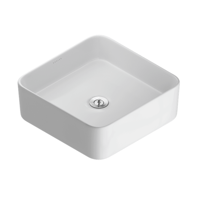 Cuba de apoio Vox Lite 35x35 Branco - 28697BR-0 - Kohler