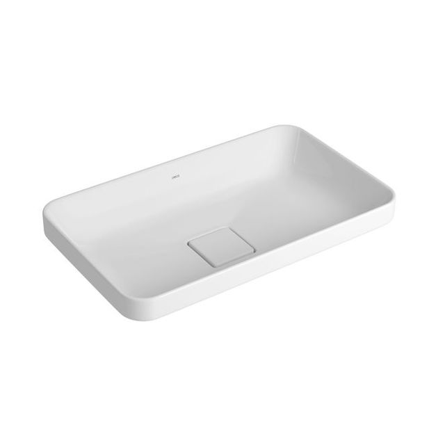 Cuba Retangular de Sobrepor 50cm Branco - L.23050.17 - Deca Cuba Retangular de Sobrepor 50cm Branco - L.23050.17 - Deca