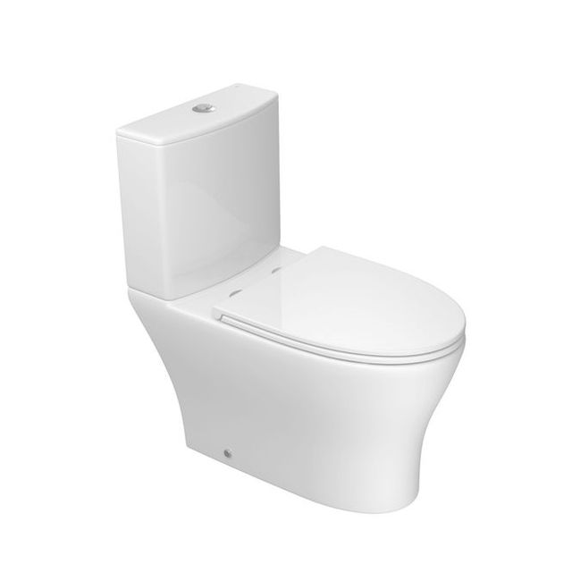 Kit Completo Bacia com Caixa Acoplada Branco Level Total Clean - KP.8520.17 - Deca