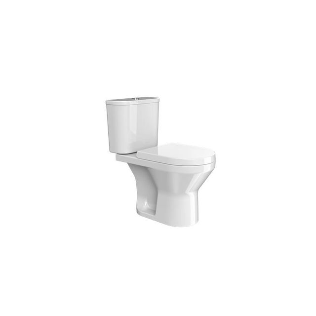 Kit Bacia com Caixa Acoplada Branco Span Flow Round - 30503BR-0 - Kohler