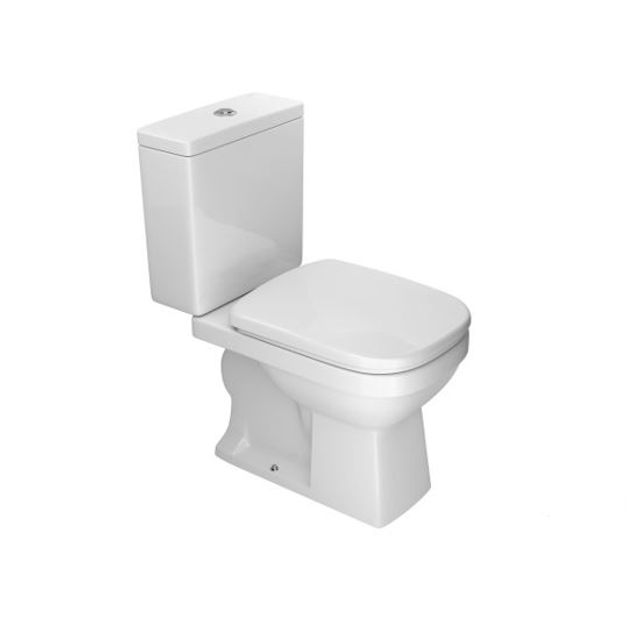 Kit Completo Bacia com Caixa Acoplada Quadra Branco - KP.210.17 - Deca Kit Completo Bacia com Caixa Acoplada Quadra Branco - KP.210.17 - Deca