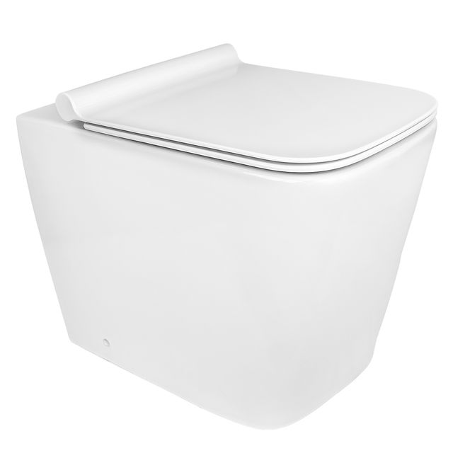 Kit Bacia Sanatária Convencional Branca - Catari - Doha Kit Bacia Sanatária Convencional Branca - Catari - Doha