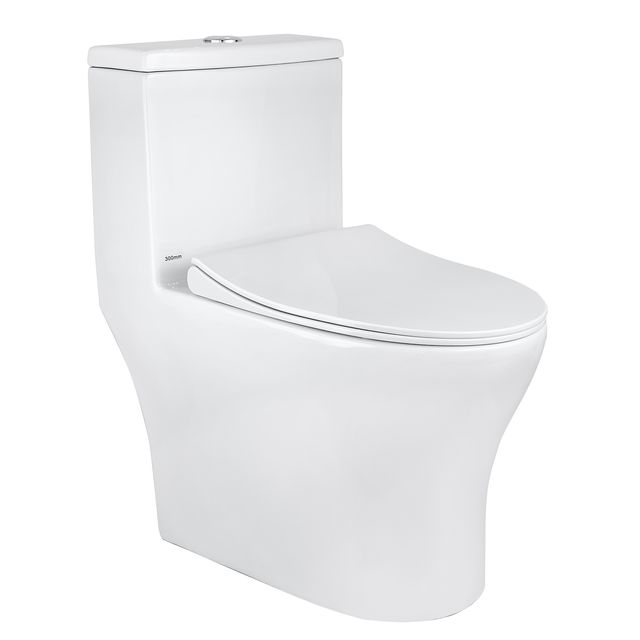 Kit Bacia Sanitária branca com Caixa Monobloco - Calla - Doha Kit Bacia Sanitária branca com Caixa Monobloco - Calla - Doha