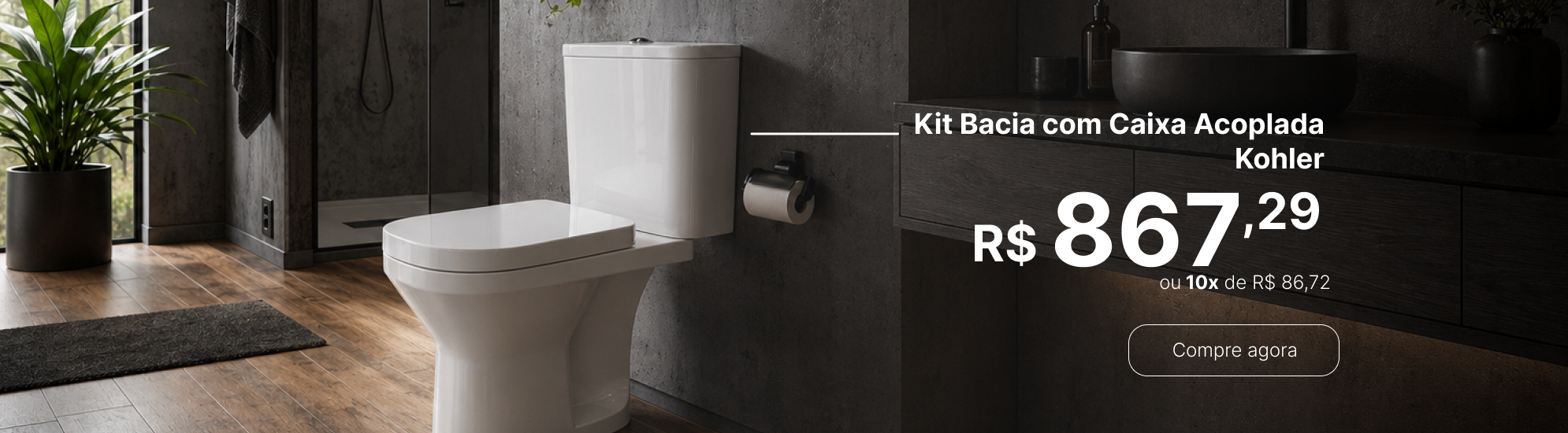 Kit Bacia Kohler - 30503BR-0